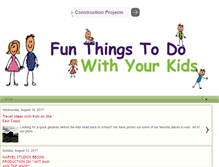 Tablet Screenshot of funthingskids.com